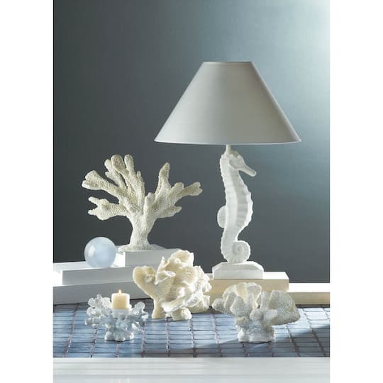 20 5 White Seahorse Table Lamp Michaels, Silver Seahorse Table Lamp